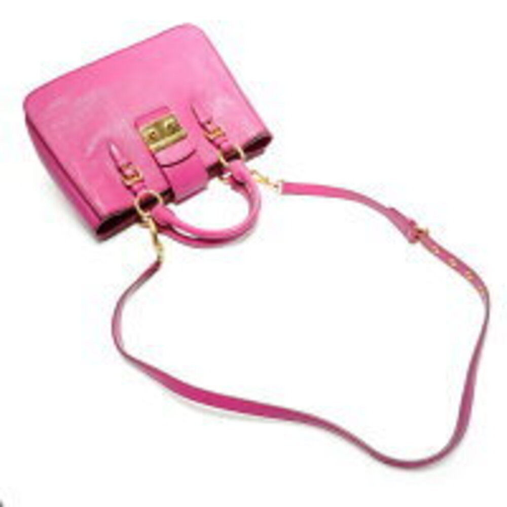 Miu Miu Madras Leather Shoulder Bag Pink - Picture 9 of 13